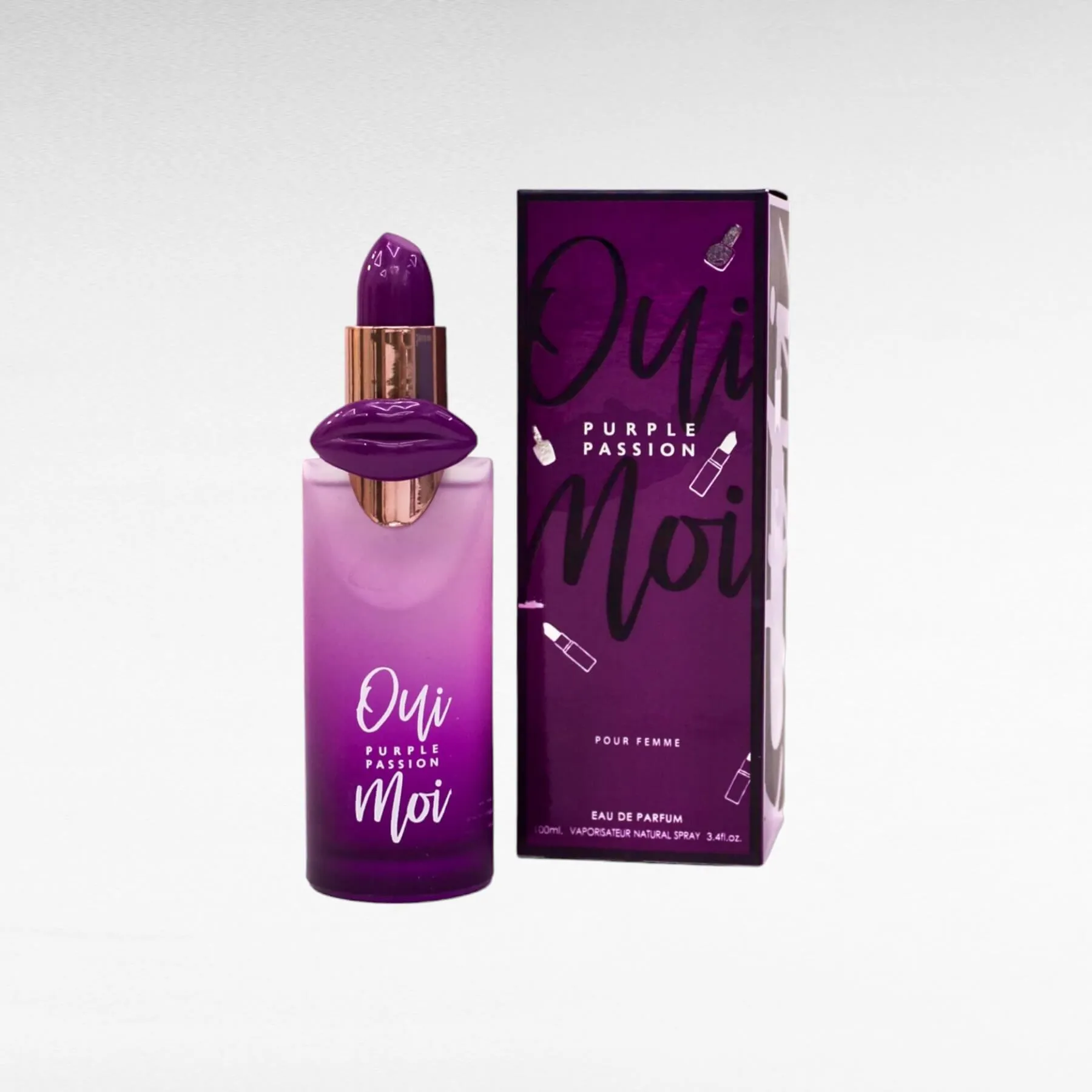 0ui Moi Purple Satin Mirage Feminino