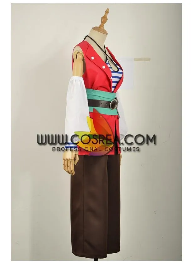 A3 Yuki Rurikawa Summer Pirate Cosplay Costume