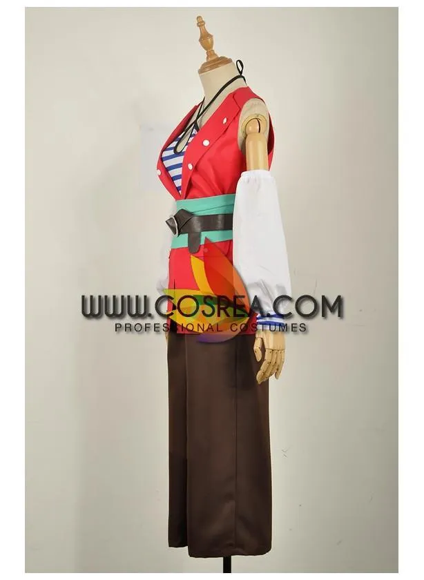 A3 Yuki Rurikawa Summer Pirate Cosplay Costume