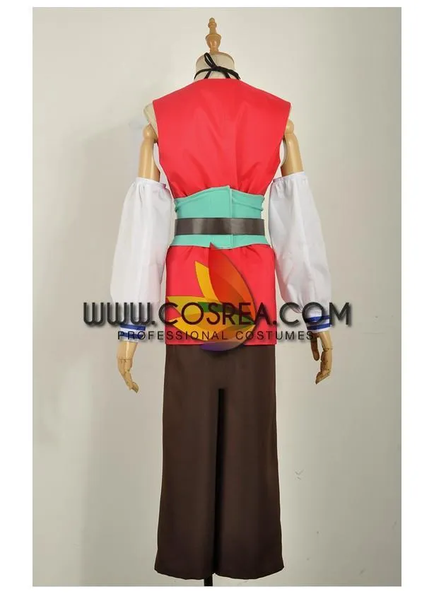 A3 Yuki Rurikawa Summer Pirate Cosplay Costume