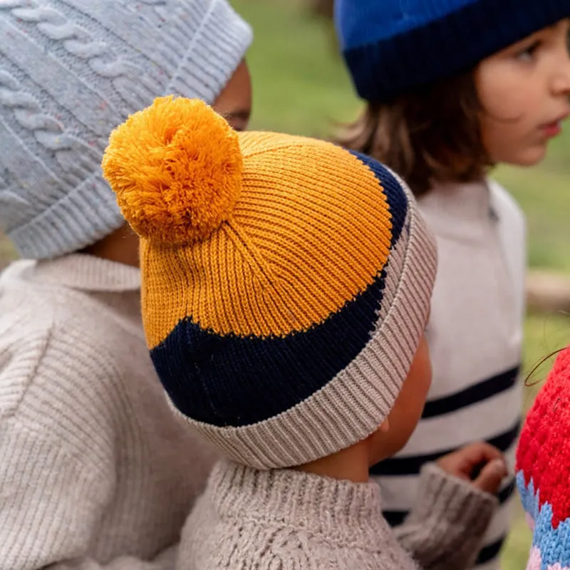 Acorn Merino Beanie - Hidden Valley Mustard