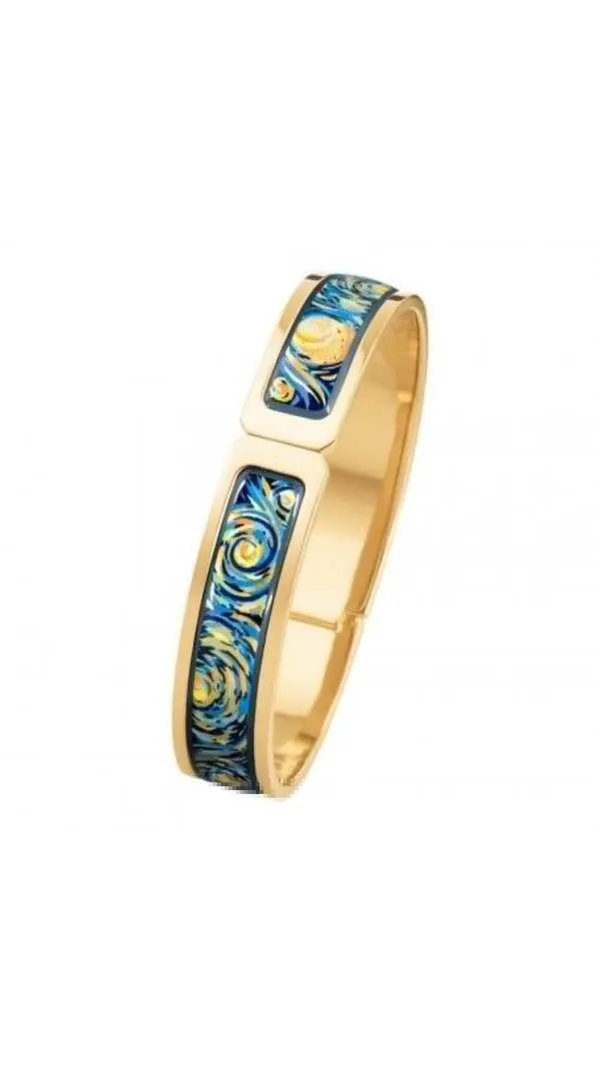 Ballerina Clasp Eternite Hommage A Vincent Van Gogh Bangle 