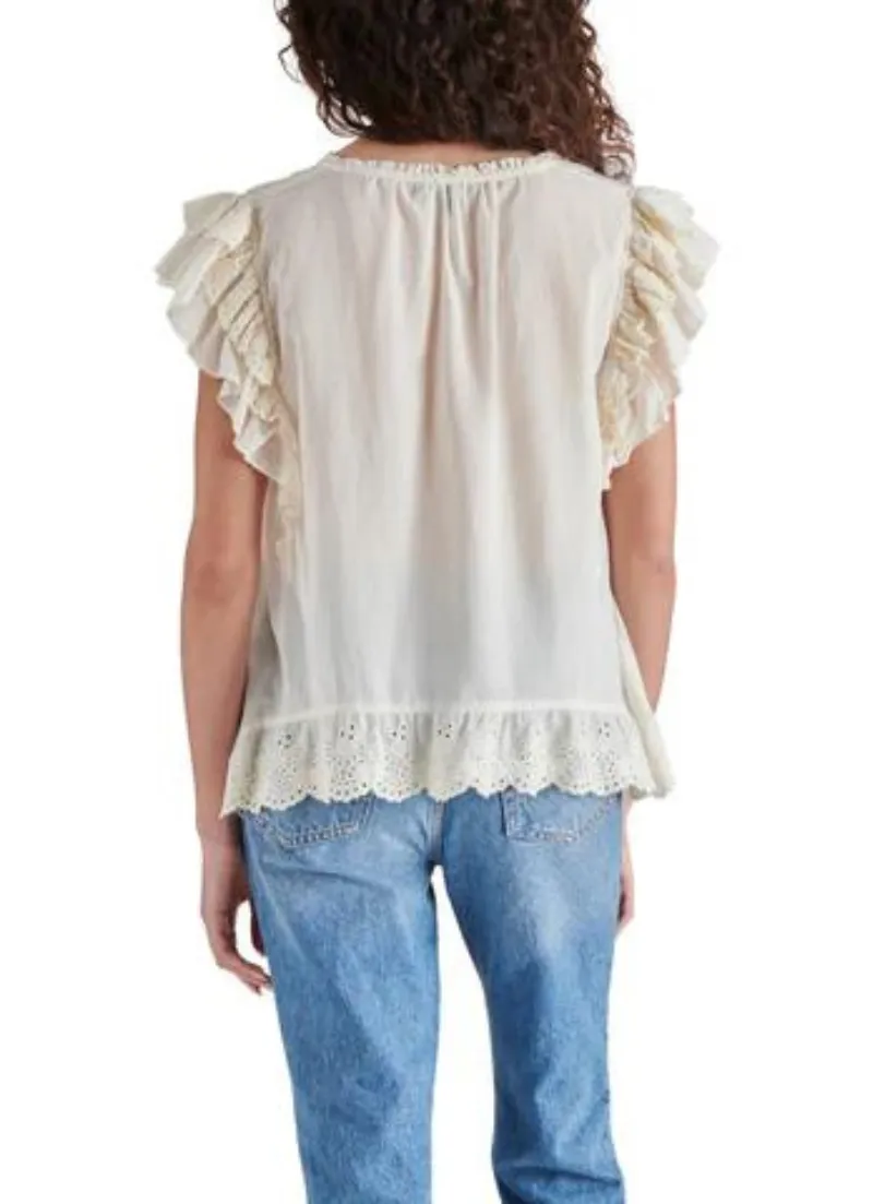 Bellamy Ruffle Sleeve Top