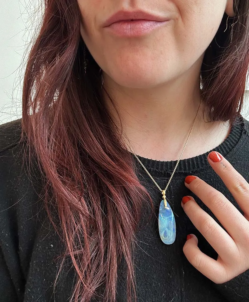 Boulder Opal Pendant