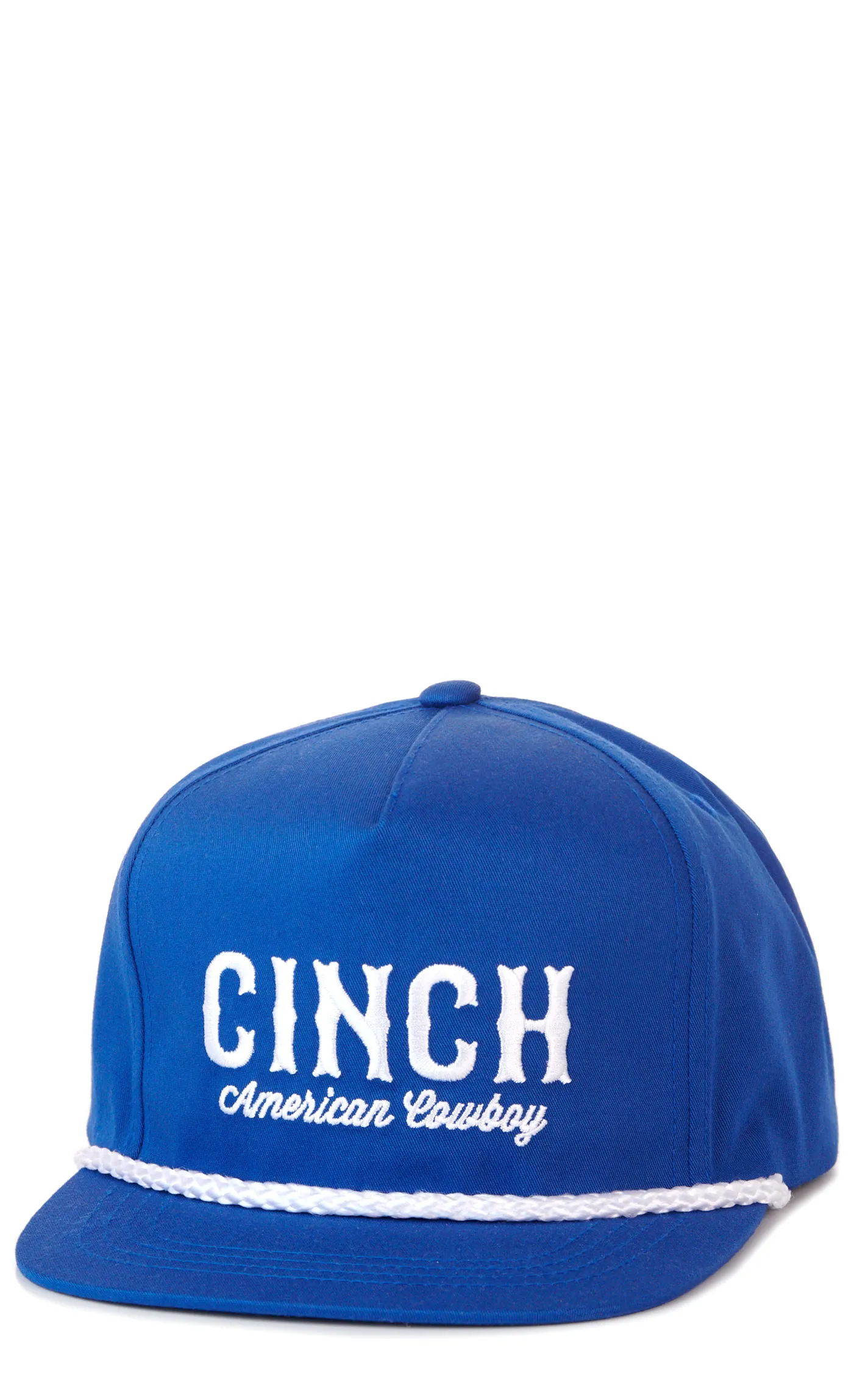 Cinch Men's Royal Blue & White Embroidered Logo Cap