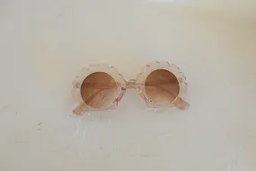 Clear Brown Shell Sunglasses