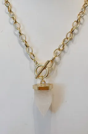 CRYSTAL PENDANT NECKLACE