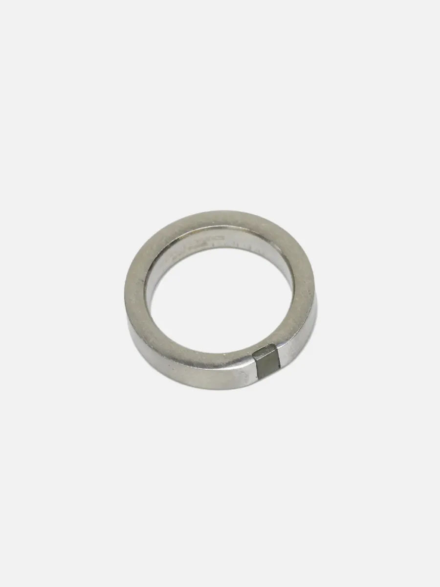 Curated Basics Jade Inlay Ring