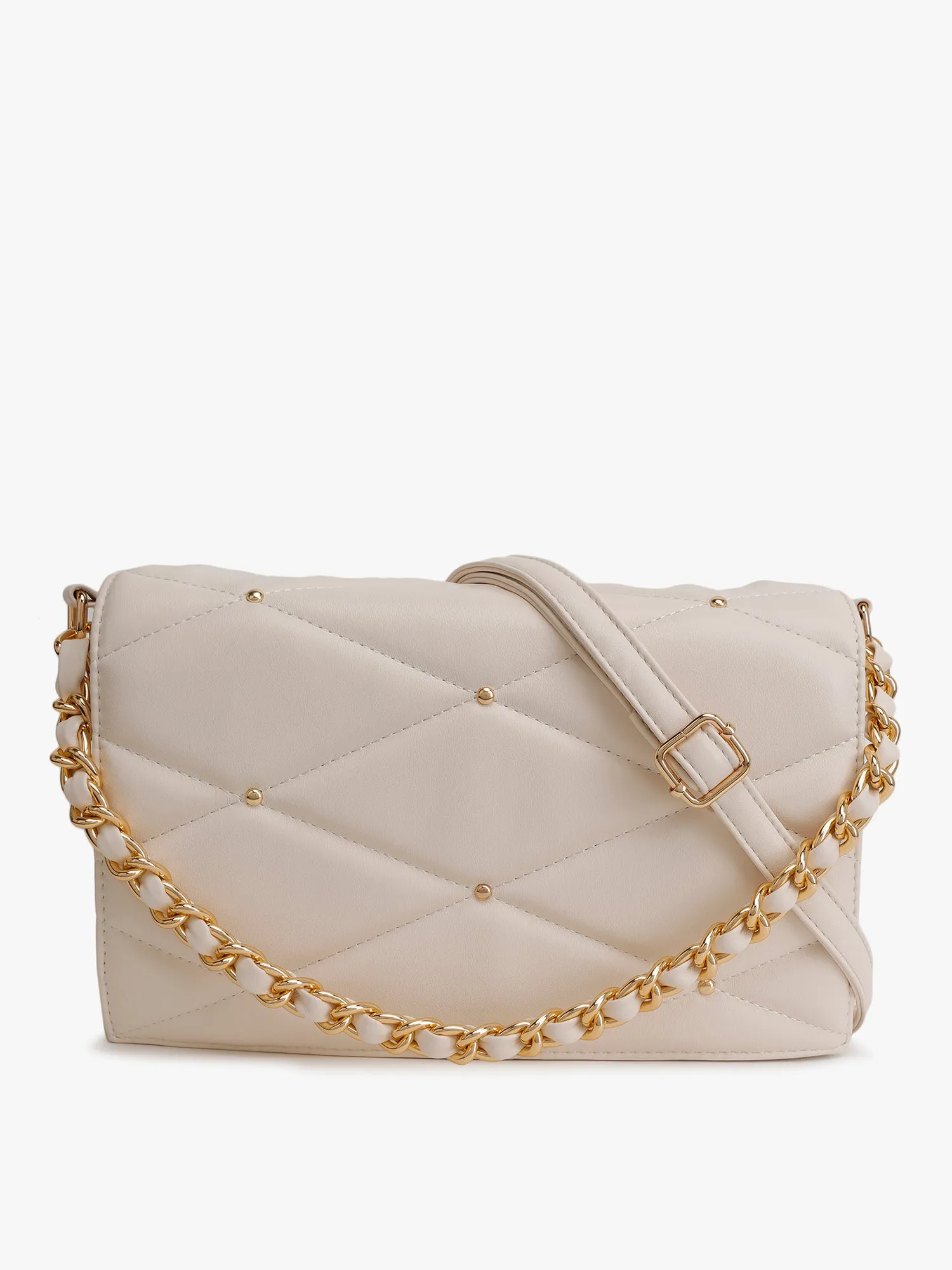 Diamond Quilted Chain Shoulder Bag