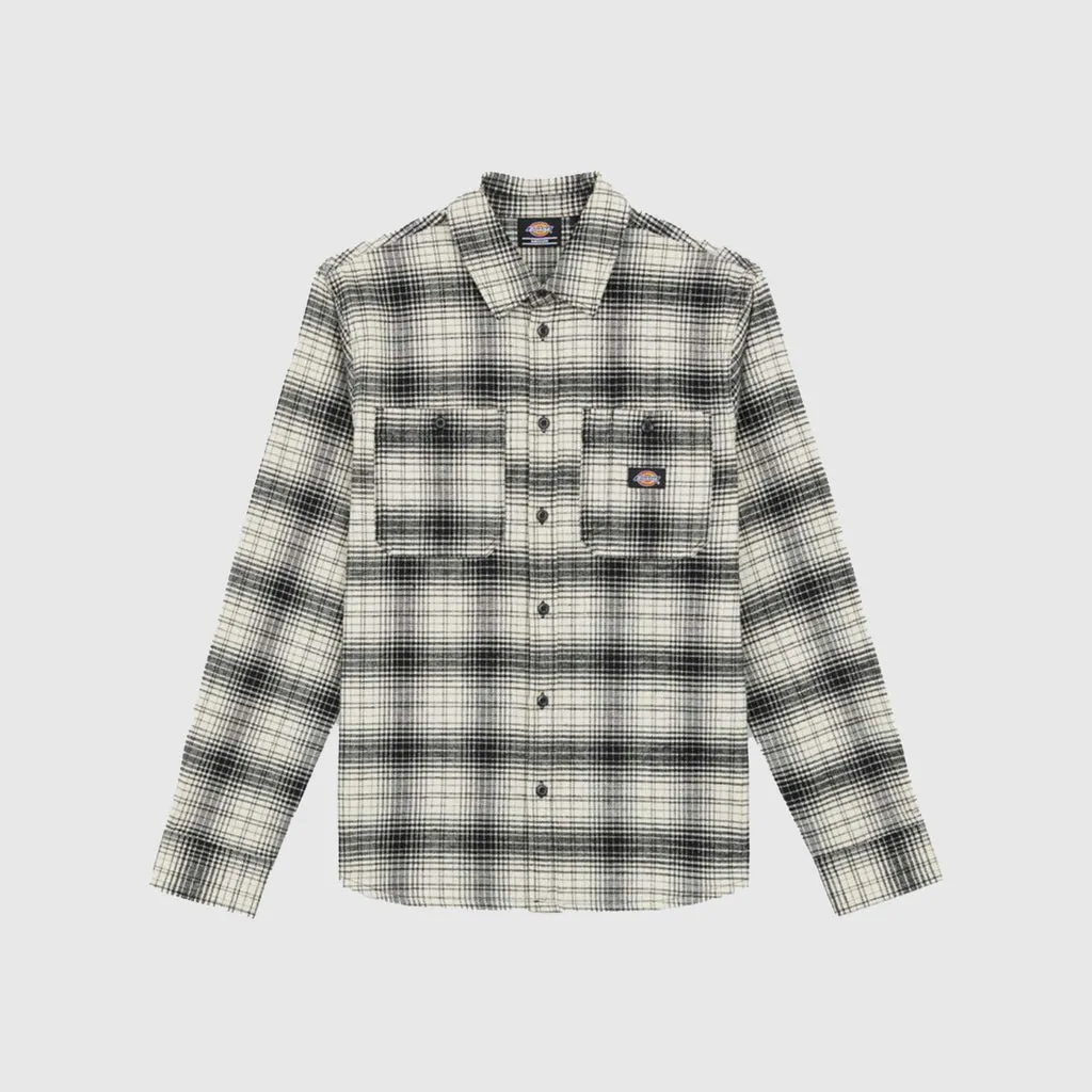 Dickies Evansville LS Shirt - Whitecap Grey