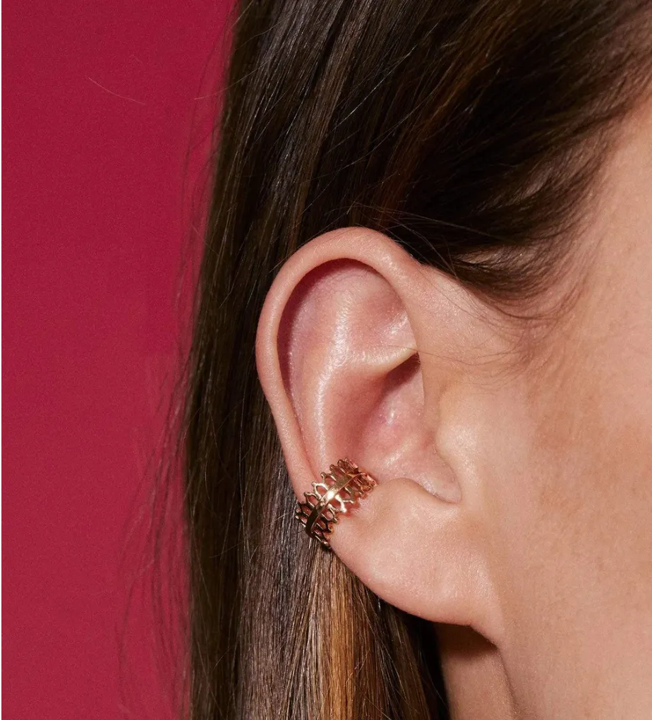 Double Gold Ear cuff