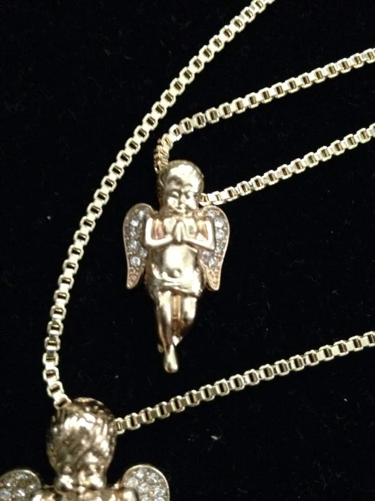 Double Praying Angel Set