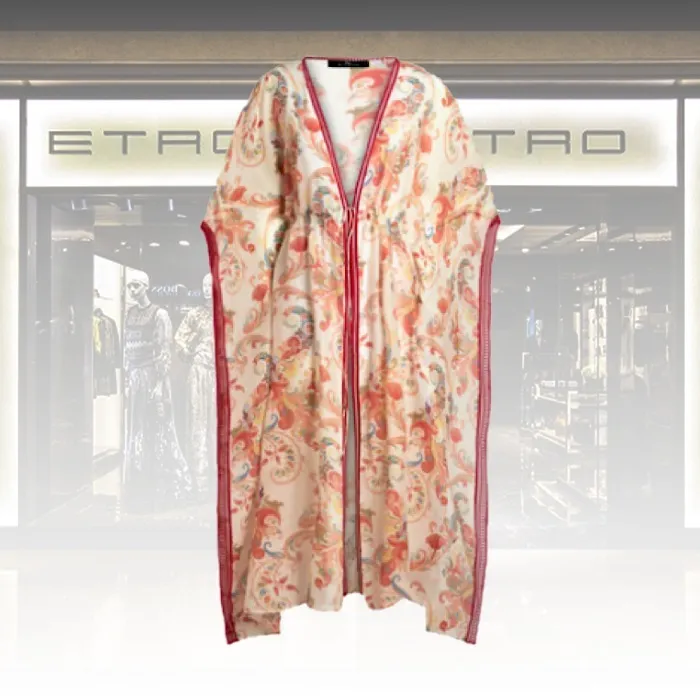 ETRO  |Paisley Casual Style Silk Cotton Elegant Style