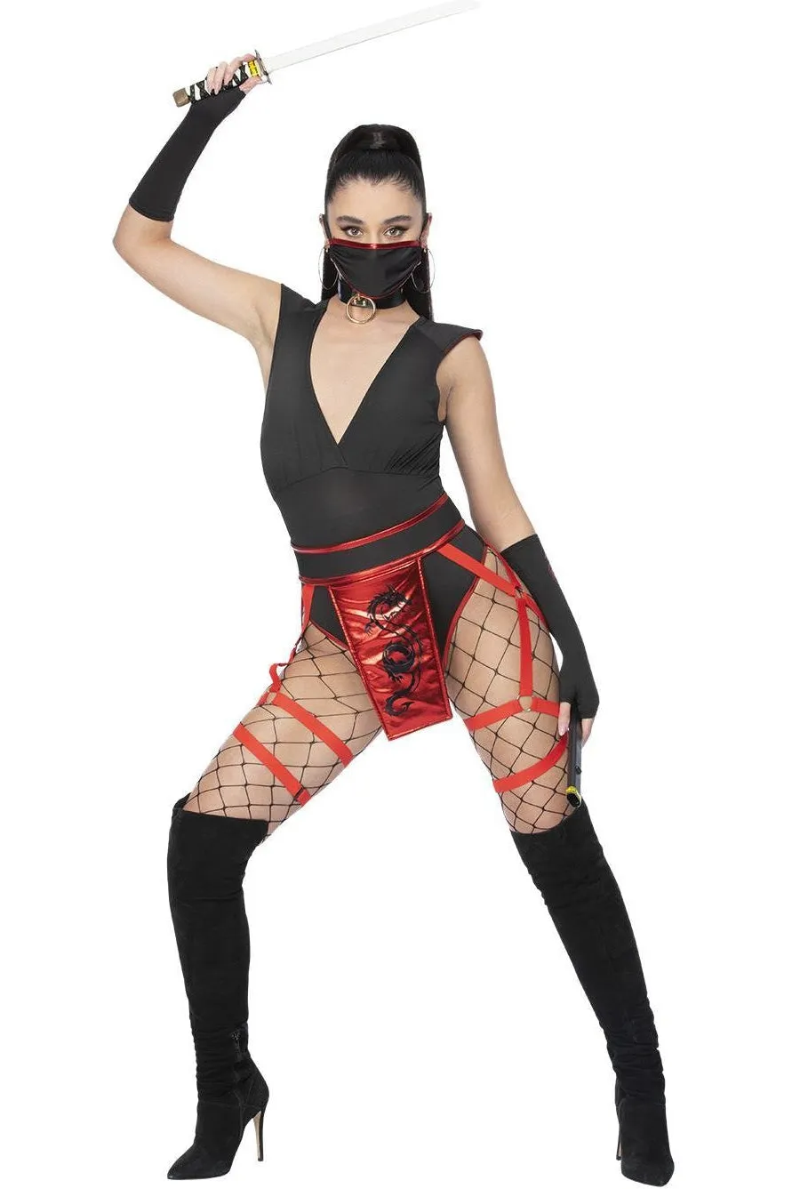 Fever Scarlet Ninja Costume