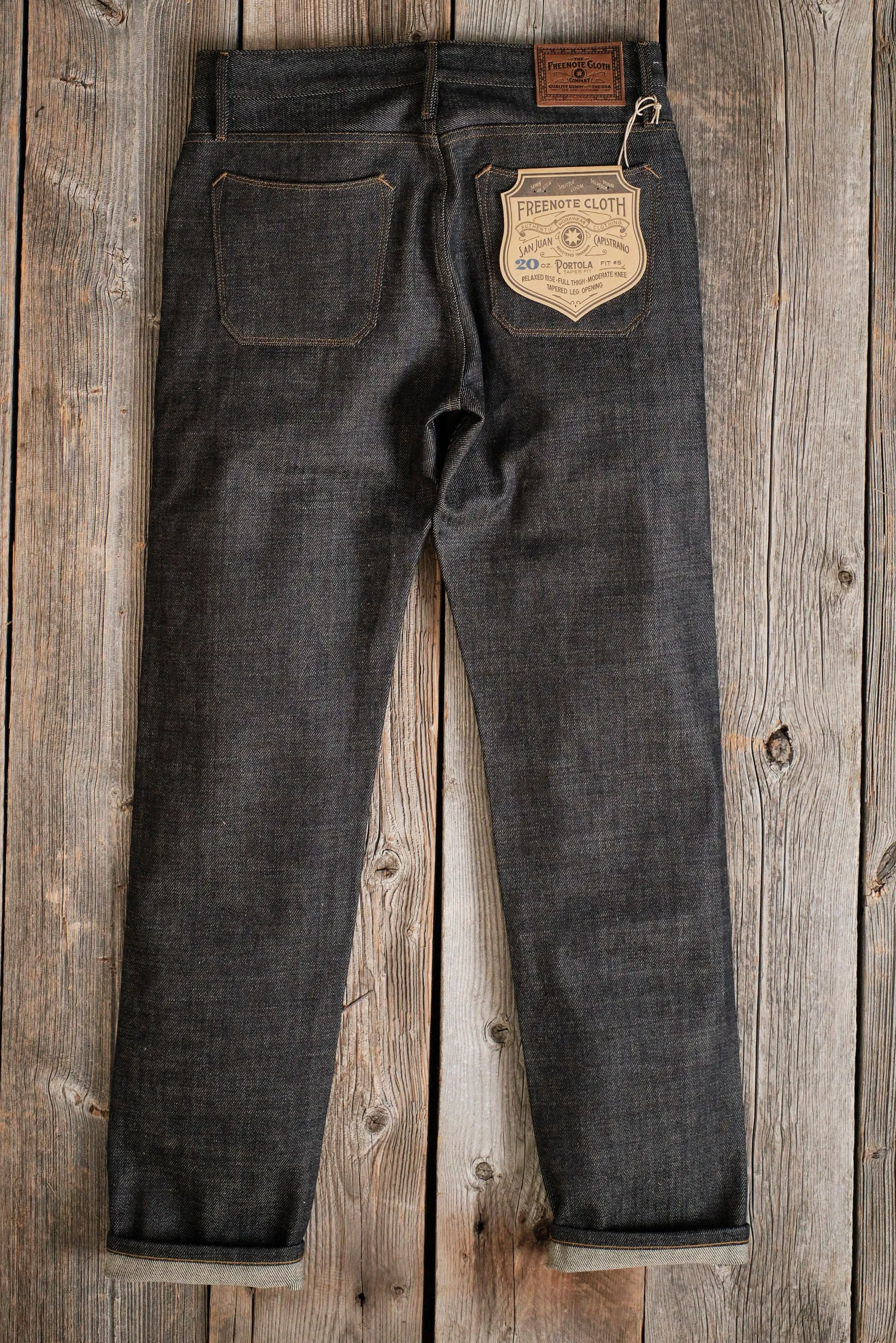 Freenote Cloth Portola - 20oz Indigo Denim