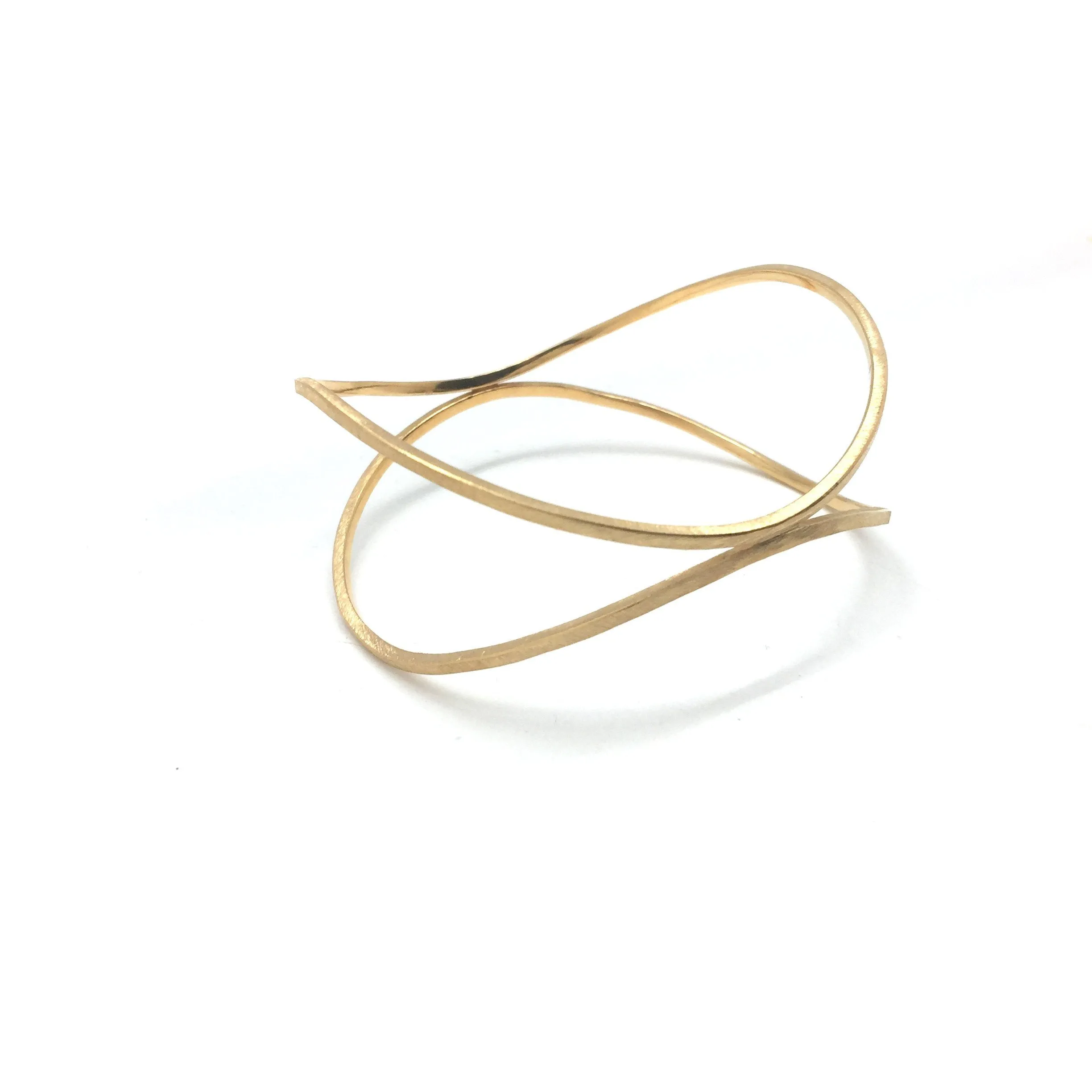 Gold Axis Bangle