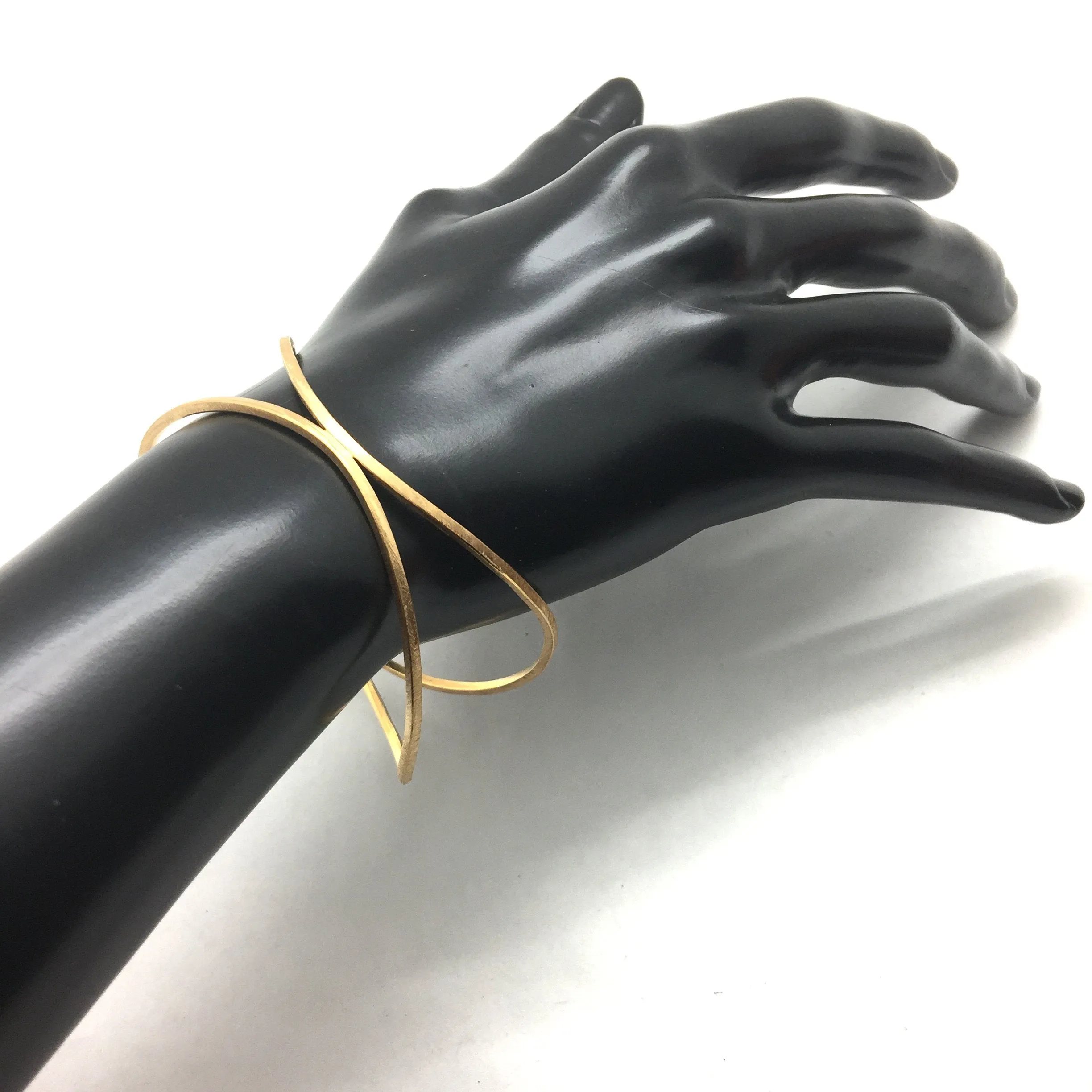 Gold Axis Bangle