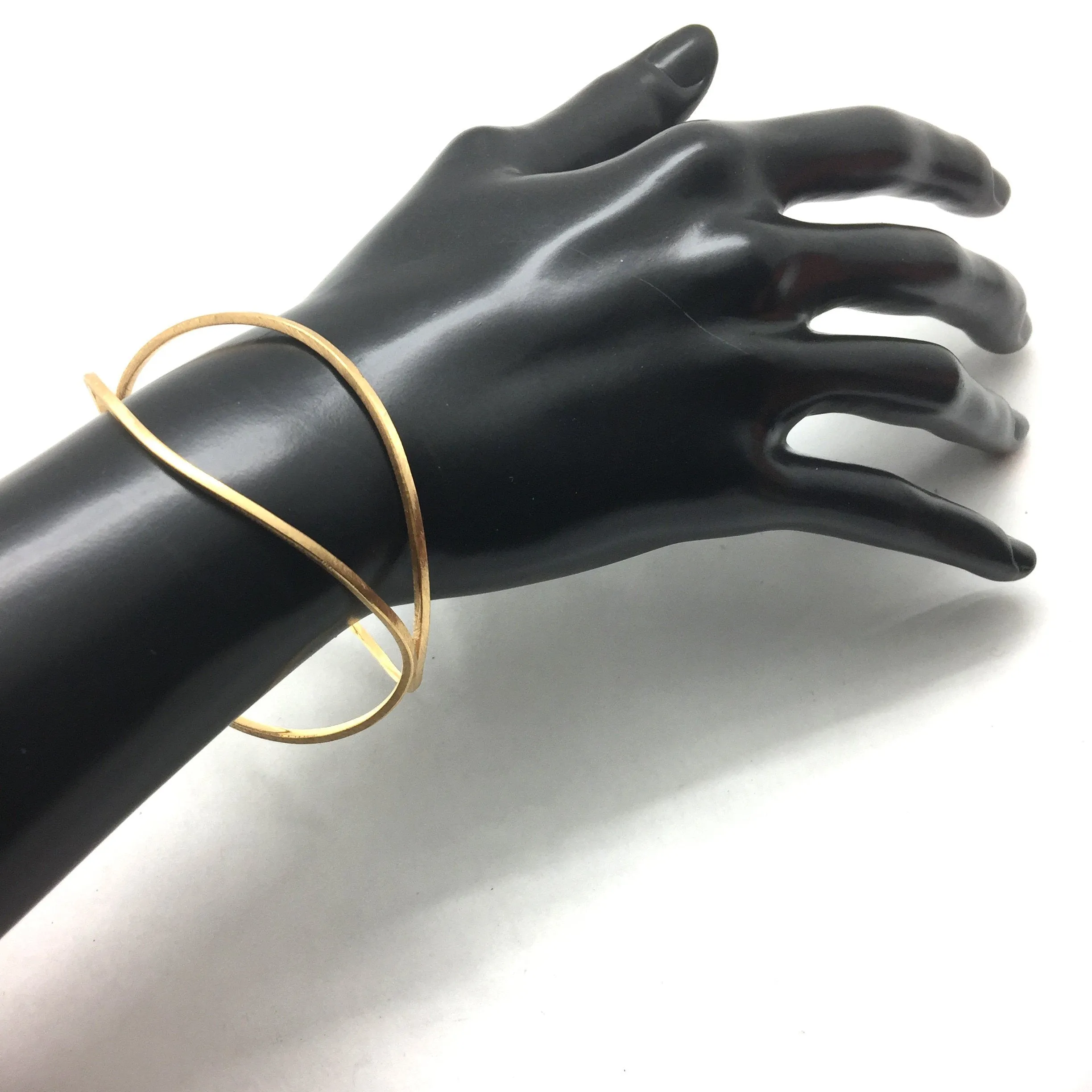 Gold Axis Bangle