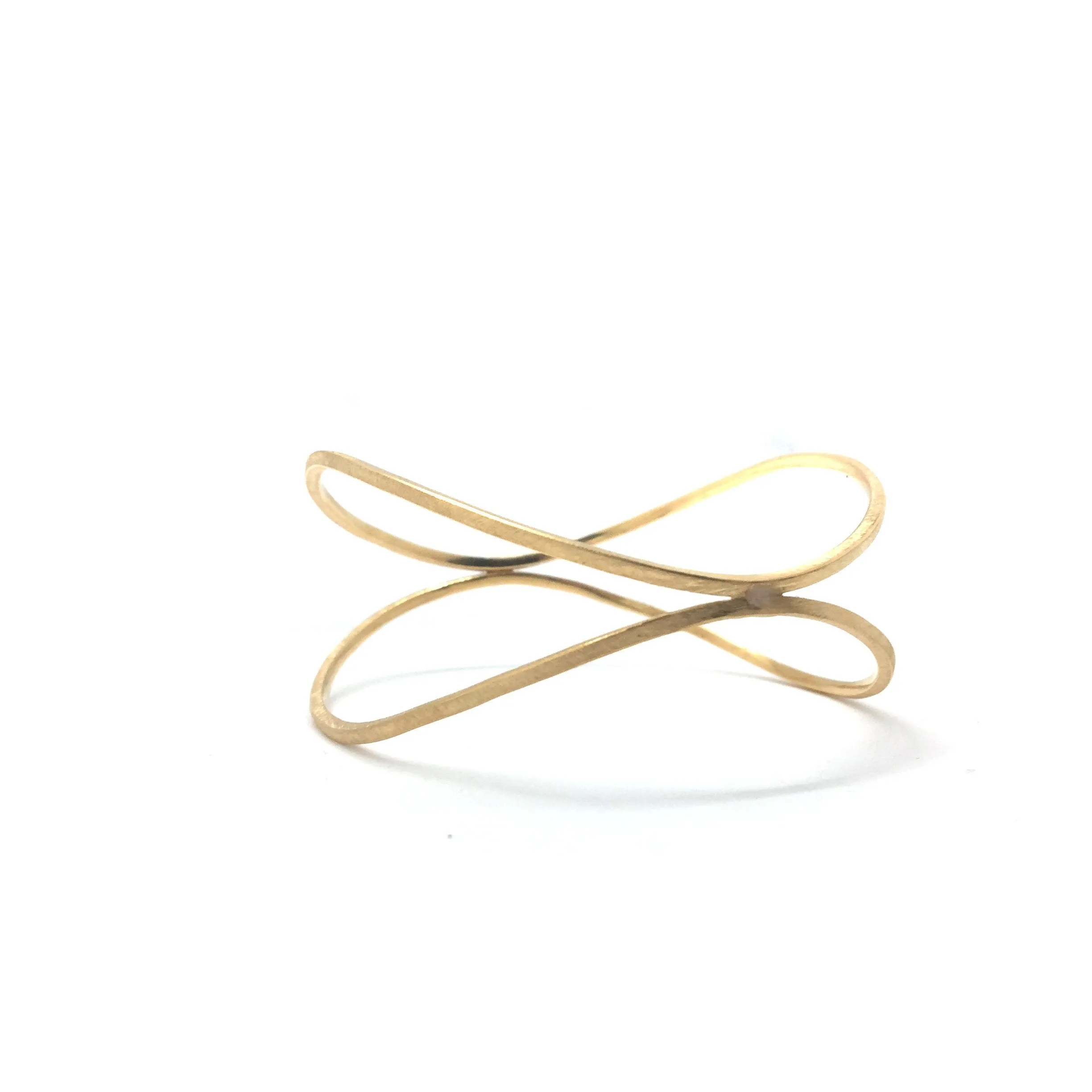 Gold Axis Bangle