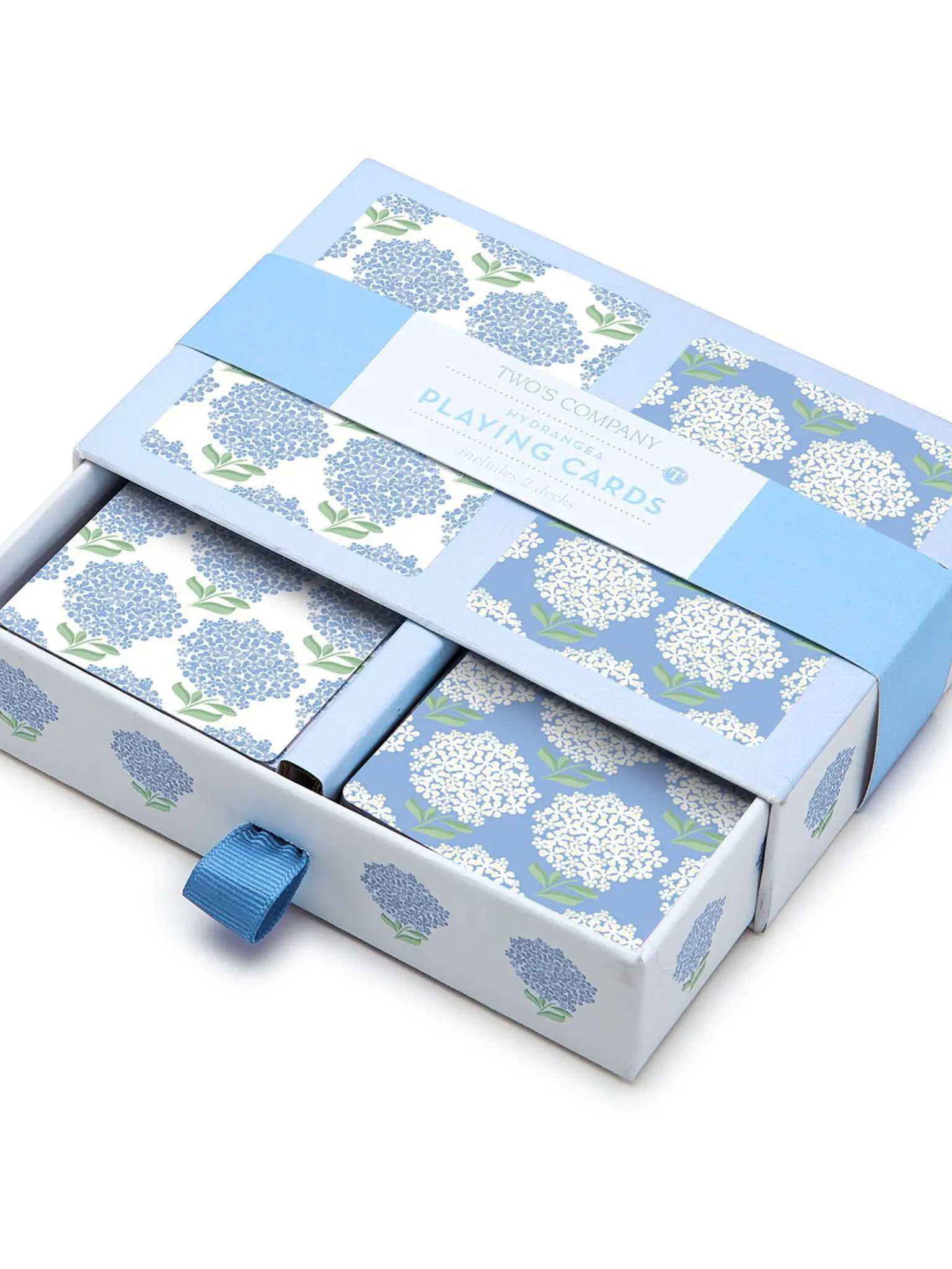 Hydrangea Double Deck Cards