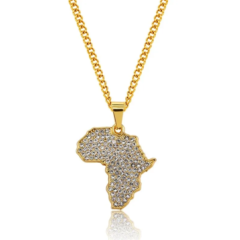 Iced Africa Pendant