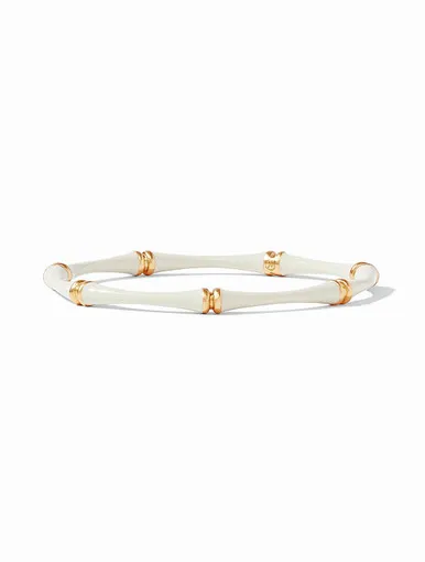 Ivory Bamboo Bangle Bracelet | Julie Vos