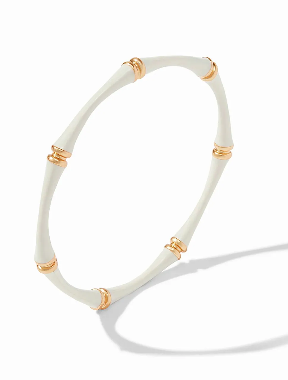 Ivory Bamboo Bangle Bracelet | Julie Vos