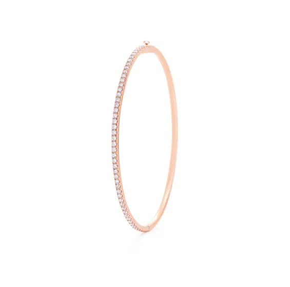 KWIAT Bangle with Diamonds B-15542P-0-DIA-18KP