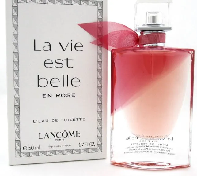 Lancome La Vie Est Belle En Rose L'eau De Toilette Spray For Women 1.7 oz TESTER