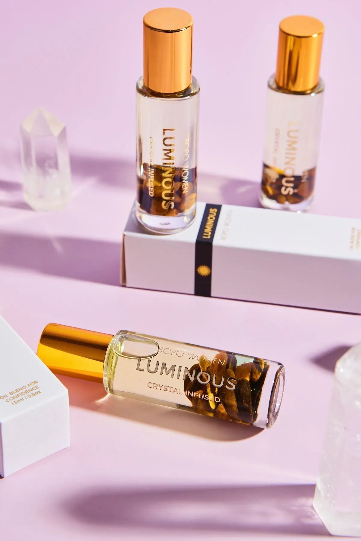 Luminous Crystal Perfume Roller