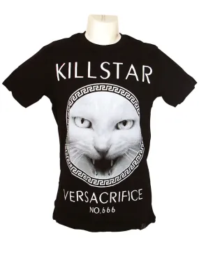 Men's Black T-Shirt Sacrifice