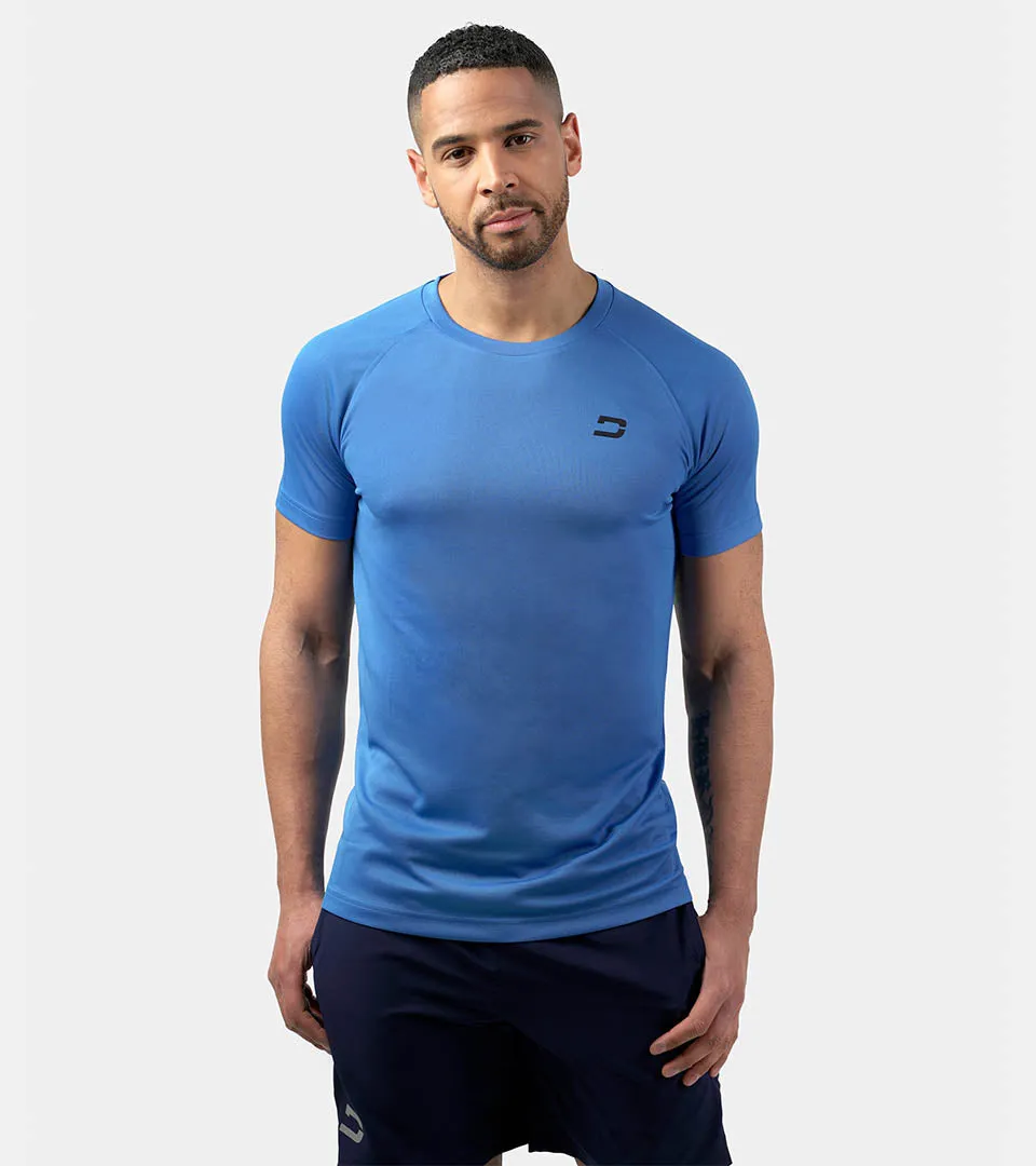 MEN'S TRAINING T-SHIRT - BLUE