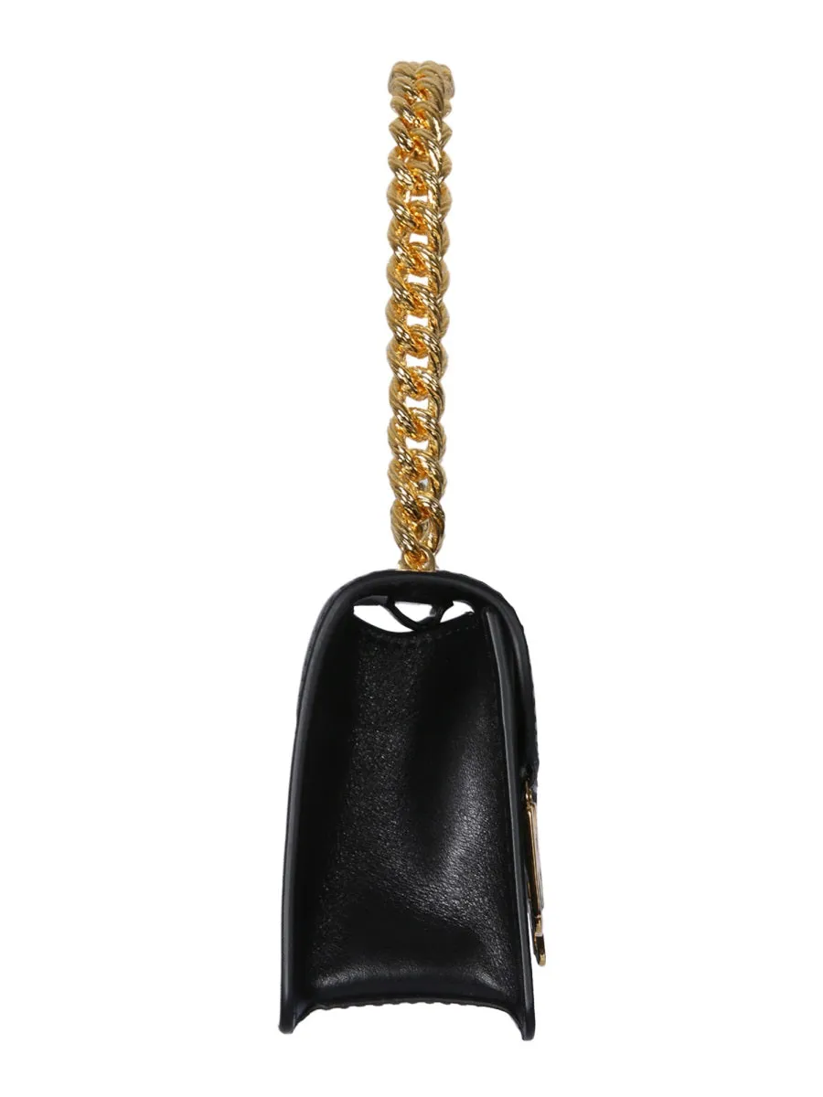 Moschino Lettering Charm Small Shoulder Bag