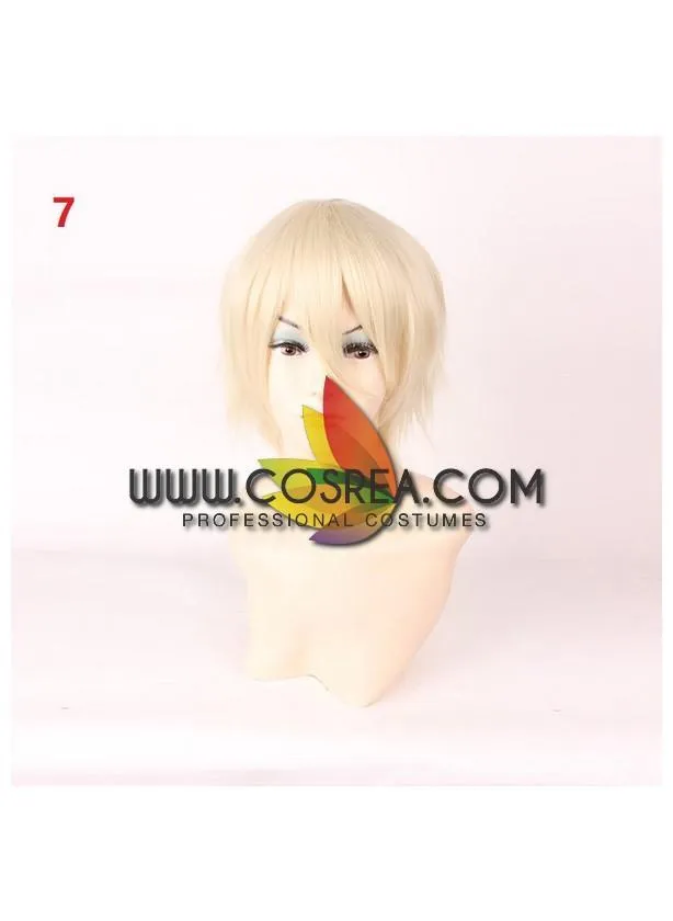 Multipurpose 35CM Layered Cosplay Wig