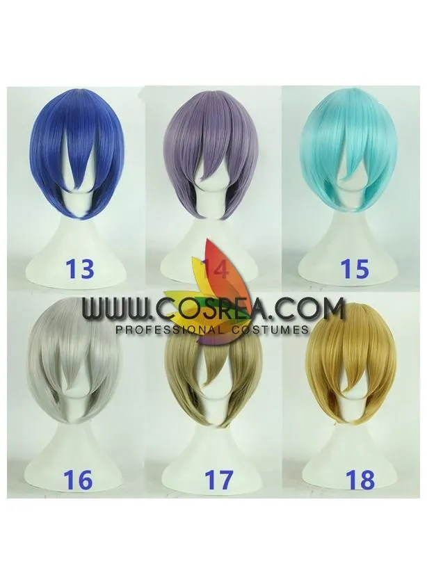 Multipurpose Short Layered Cosplay Wig