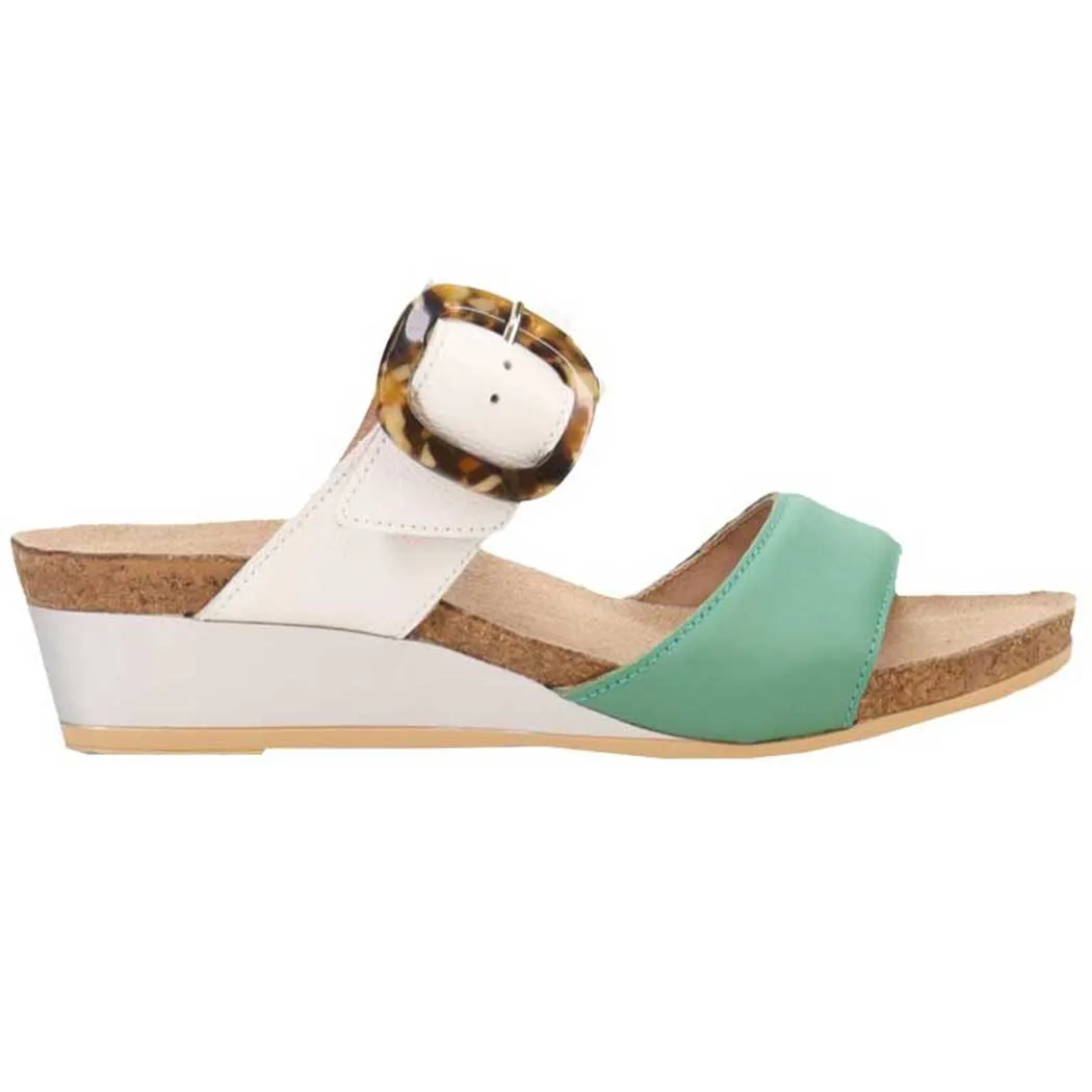 Naot Kingdom Soft Jade Leather/ Soft White Leather (Women's)