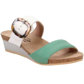 Naot Kingdom Soft Jade Leather/ Soft White Leather (Women's)