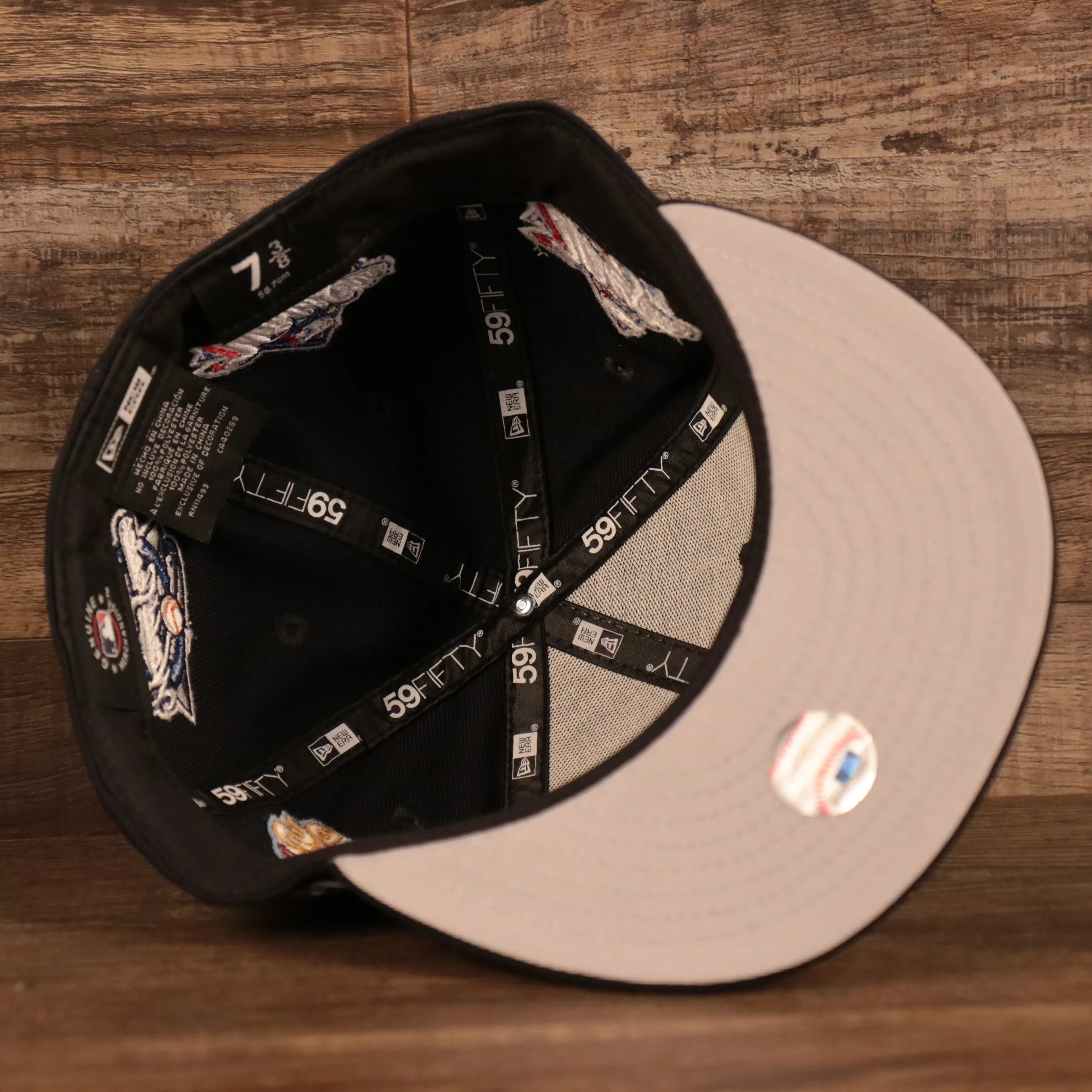 New York Yankees Derek Jeter All Over World Series Side Patch 59Fifty Fitted Cap