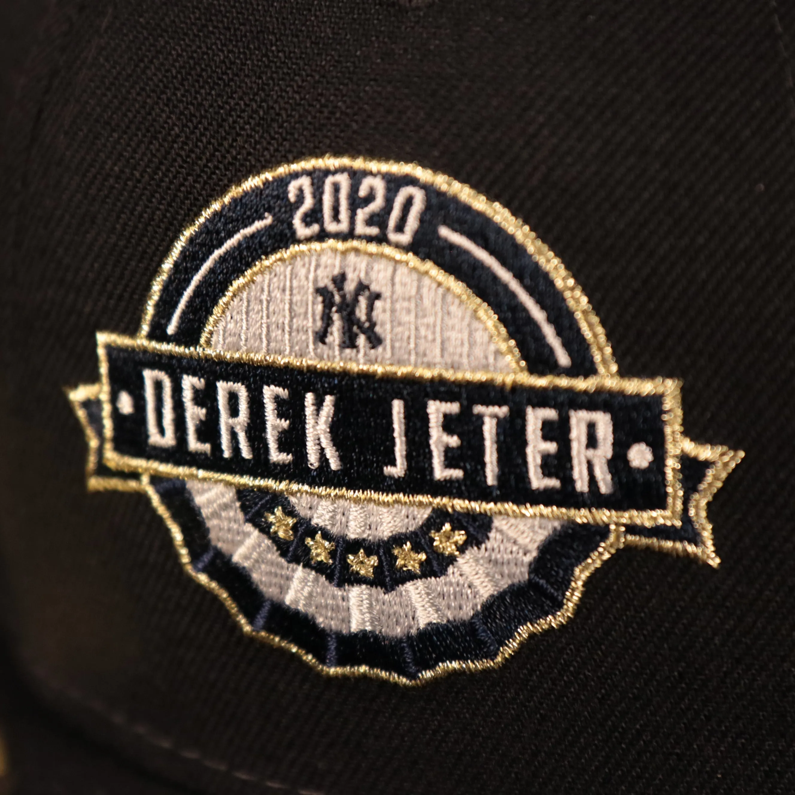 New York Yankees Derek Jeter All Over World Series Side Patch 59Fifty Fitted Cap