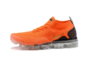 Nike Air Vapormax Flyknit 2 Orange Black Shoes Sneakers Men Sale Size US 7, 8, 8.5, 9, 10, 11