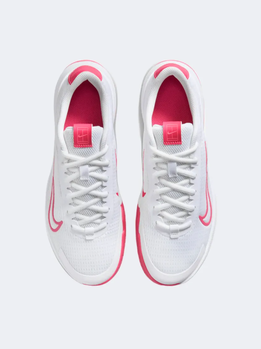 Nike Vapor Lite 2 Hc Women Tennis Shoes White/Crimson