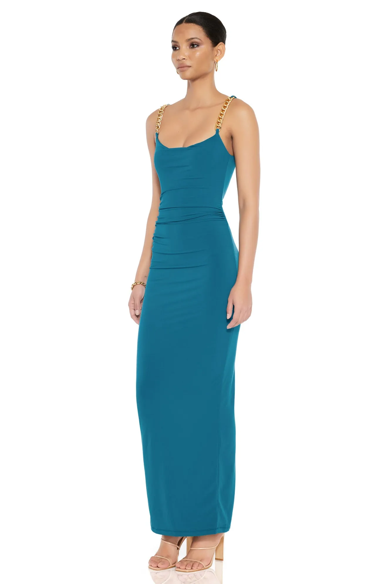 Nookie Captivate Gown - Jade