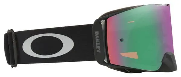 Oakley Front Line MX Tuff Blocks Black Gunmetal Prizm Mx Jade Iridium Goggle / Ref: OO7087-73