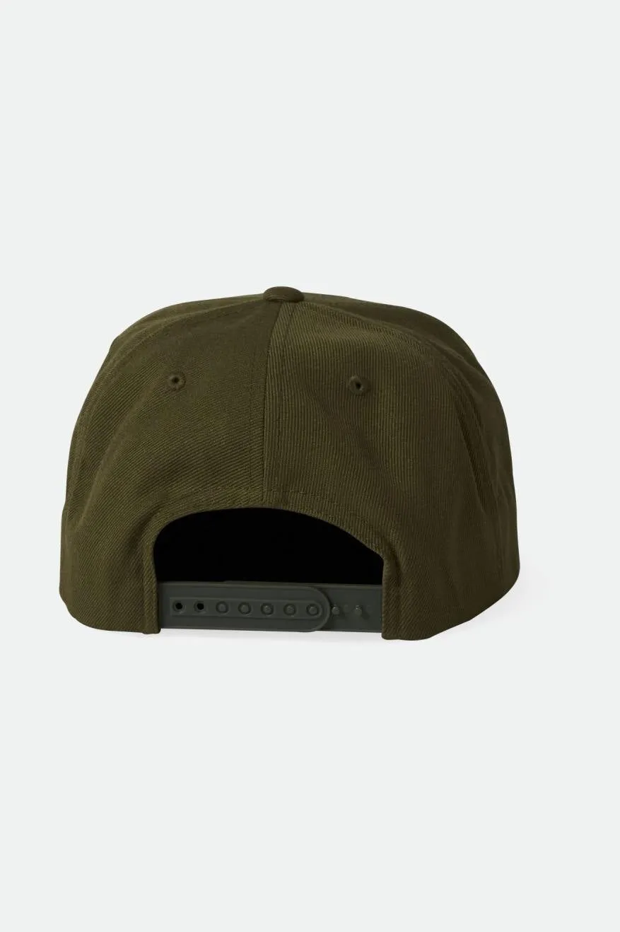 Oath III Snapback - Olive Surplus/Whitecap