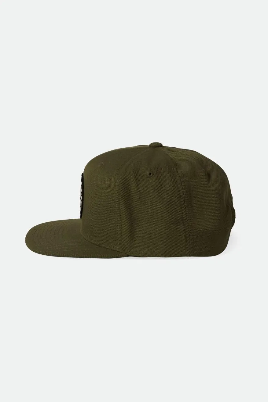 Oath III Snapback - Olive Surplus/Whitecap