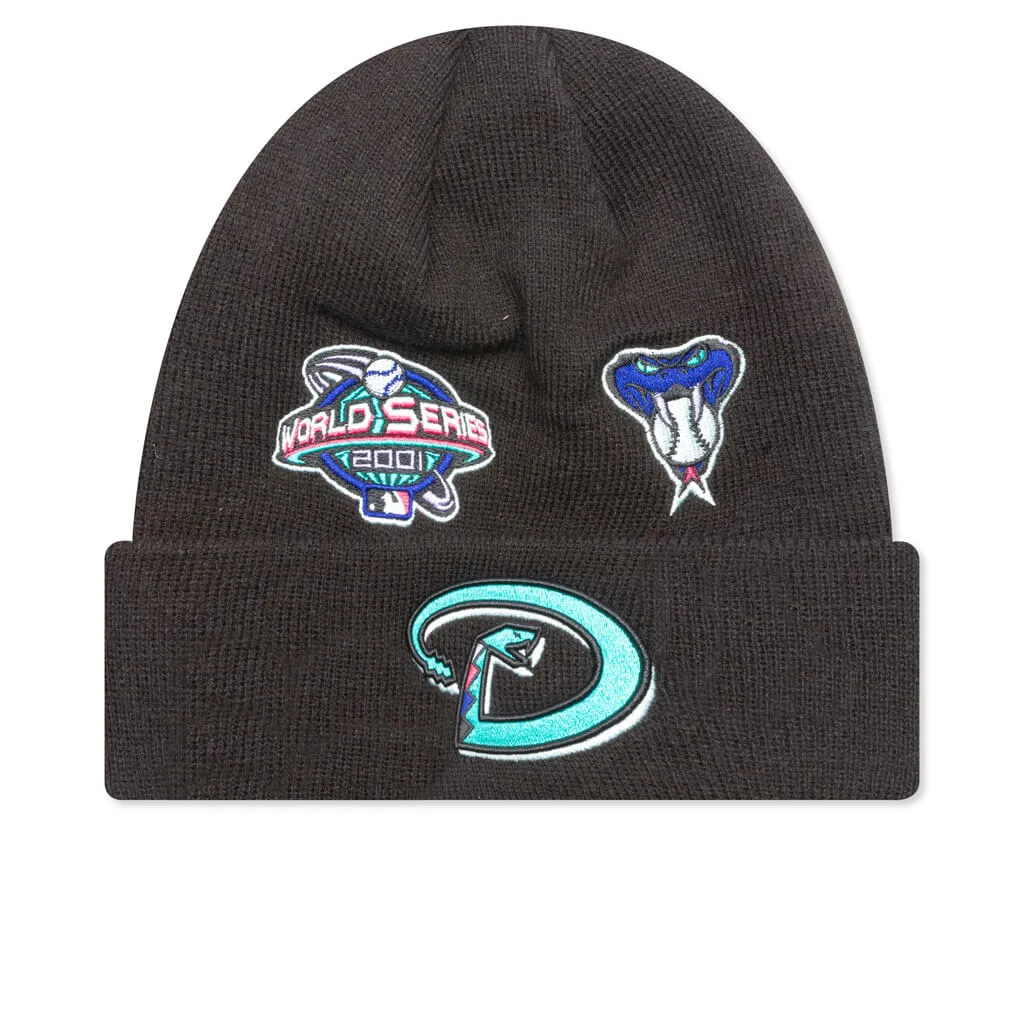 Polar Lights Knit Beanie - Arizona Diamondbacks