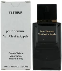 Pour Homme By Van Cleef & Arpels EDT Spray 3.3oz Tester Box 100 ml