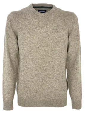 PULLOVER UOMO BEIGE MISTO LANA