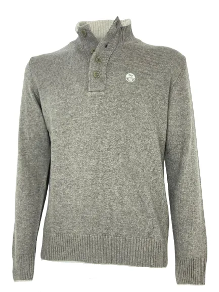 PULLOVER UOMO BEIGE MISTO SABBIA