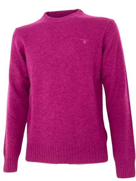 PULLOVER UOMO FUCSIA MISTO LANA